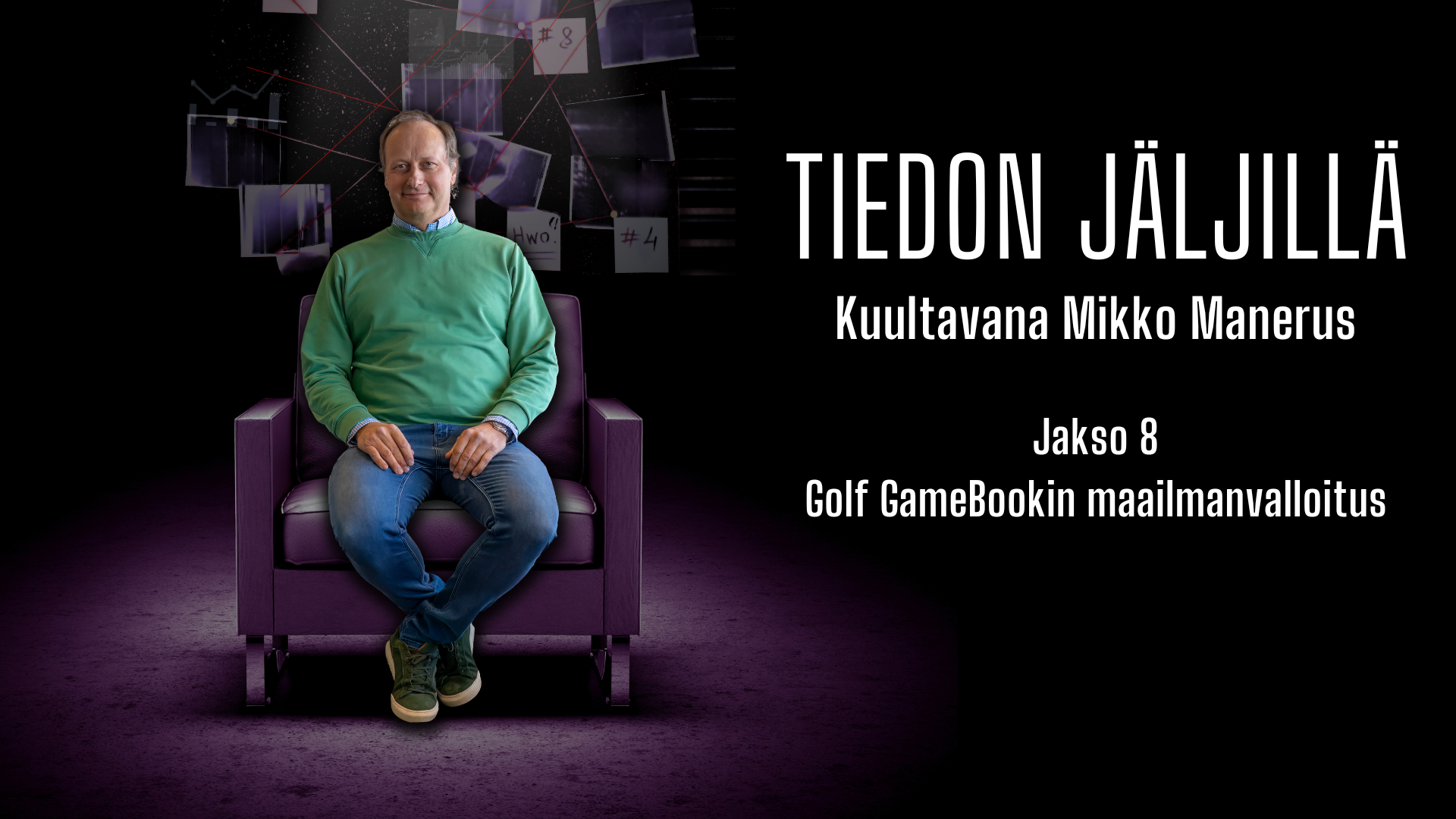 Tiedon jäljillä -podcast jakso 8 Mikko Manerus