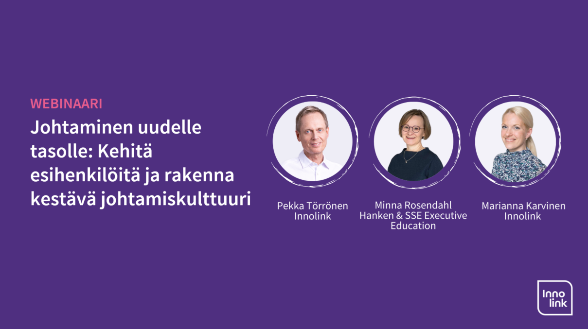 Webinaari: Johtaminen uudelle tasolle